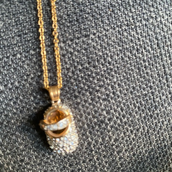 New In Box Crystal Shoe Pendant - Picture 3 of 5